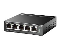 Switch inteligentny, 5x 10/100/1000 RJ-45, PoE+, desktop (TP-Link TL-SG105MPE)