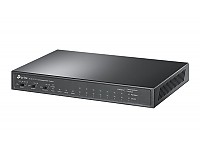 Switch niezarządzalny,  8x 10/100 RJ-45, 2x 10/100/1000 RJ-45, 1x SFP, PoE+ (TP-Link TL-SL1311P)