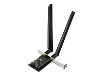 Trzypasmowa bezprzewodowa karta sieciowa PCI-Express AXE5400, standard AX, 5400Mbps, Wi-Fi 6E, Bluetooth 5.3 (TP-Link Archer TXE72E)