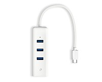 Karta sieciowa 1Gb + USB 3.0 HUB, 3 porty (TP-Link UE330C)