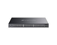 Switch zarządzalny, 48x 10/100/1000 RJ-45, 4x slot 10G SFP+, PoE++, 19" (TP-Link SG3452XMPP)