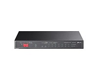 Switch niezarządzalny, 9x 10/100/1000 RJ-45, 1x slot SFP, PoE++, desktop (TP-Link TL-SG1210PP)