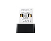 Dwupasmowa bezprzewodowa nano karta AC650 USB 2.0 (TP-Link Mercusys MA20N)