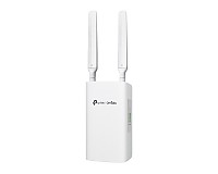Bezprzewodowy zewnętrzny gigabitowy router VPN Omada, standard AX, PoE, 3000Mbps, 5x 10/100/1000 RJ-45, 1x slot SFP, (TP-Link ER703WP-4G-Outdoor)