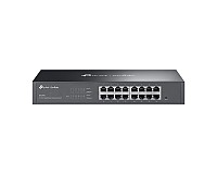 Switch inteligentny, 16x 10/100/1000 RJ-45, 11,6" z uchwytami na 19" (TP-Link ES216G)