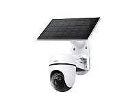 Bezprzewodowa zewnętrzna kamera Wi-Fi z panelem słonecznym (TP-Link Tapo C630 Kit)