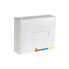 Przełącznica światłowodowa na szynę DIN, 4x SC simplex, bez adapterów