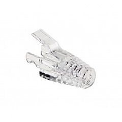Osłona złącza modularnego 8p8c, transparentna, wewnętrzna, kat.6