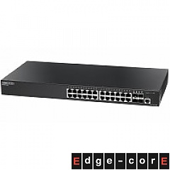 Switch inteligentny, 24x 10/100/1000 RJ-45, 4x slot SFP, 19" (Edge-corE ECS2100-28T)