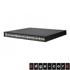 Switch zarządzalny,  48x 10/100/1000 RJ-45 PoE, 6x 25G SFP28, 19" (Edge-corE ECS4150-54P)