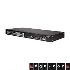 Switch zarządzalny, 24x 10/100/1000 RJ-45, 4 zintegrowane porty 10G SFP+, 19" (Edge-corE ECS4150-28T)