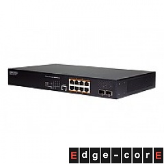 Switch zarządzalny, 8x RJ-45 2.5G/1000M, 2x SFP+ 10G (Edge-corE ECS4125-10P)