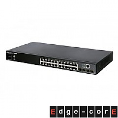 Switch zarządzalny,  24x 10/100/1000 RJ-45, 4x 100/1000 SFP (Edge-corE ECS4100-28T)
