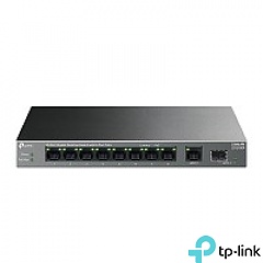 Switch niezarządzalny, 9x 10/100/1000 RJ-45, 1x slot SFP, PoE+, desktop (TP-Link LS1210GP)