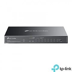 Switch zarządzalny, 10x 10/100/1000 RJ-45, PoE+, desktop (TP-Link ES210GMP)