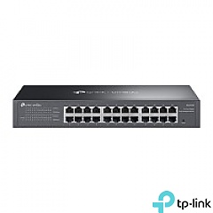 Switch inteligentny, 24x 10/100/1000 RJ-45, 11,6" z uchwytami na 19" (TP-Link ES224G)