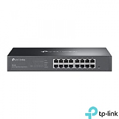 Switch inteligentny, 16x 10/100/1000 RJ-45, 11,6" z uchwytami na 19" (TP-Link ES216G)