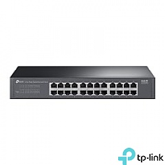 Switch niezarządzalny, 24x 10/100/1000 RJ-45, 11,6" z uchwytami na 19" (TP-Link LS1024G)