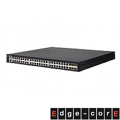 Switch zarządzalny,  48x 10/100/1000 RJ-45 PoE, 6x 25G SFP28, 19" (Edge-corE ECS4650-54P)