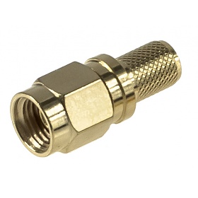 Wtyk SMA RP (Reverse Pin), zaciskany na przewód H155