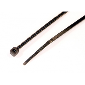 Opaski kablowe odporne na UV, 2,5x80mm, czarne, 100szt
