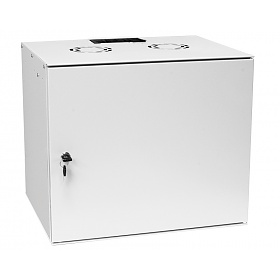 Szafa rack 9U, wisząca, 19", 400mm gł., drzwi metalowe