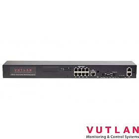 Vutlan VT855t, Kontroler IP 19" 1U; 8x analog; 32x styki bezpotencjaowe; 2x CAN