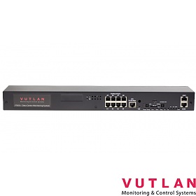 Vutlan VT855tt, Kontroler IP 19" 1U; redundantne zasilanie; 8x analog; 32x styki bezpotencjałowe; 2x CAN