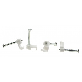 Uchwyt kablowy KP5/2, na przewód płaski 5x2 mm