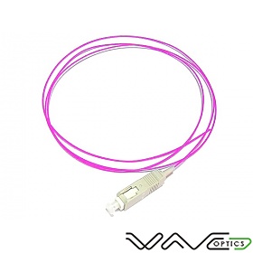 Pigtail SC/UPC, MM, 50/125, 0,9mm, włókno OM4, 2m