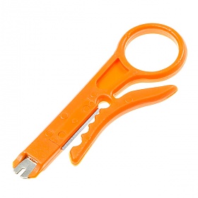 Prosty ściągacz izolacji i zaciskacz żył w terminalu 110/88 (AT-318)