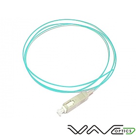 Pigtail SC/UPC, MM, 50/125, 0,9mm, włókno OM3, 2m