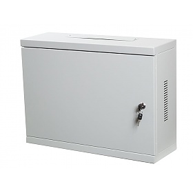 Szafa rack 3U, wisząca, 19", 180mm gł., drzwi metalowe