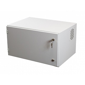 Szafa rack 6U, wisząca, 19", 410mm gł., drzwi metal