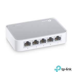 TP-Link TL-SF1005D, Switch niezarządzalny,  5x 10/100 RJ-45, desktop