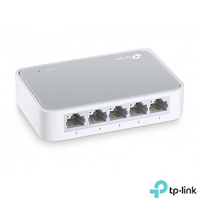 TP-Link TL-SF1005D, Switch niezarzdzalny,  5x 10/100 RJ-45, desktop