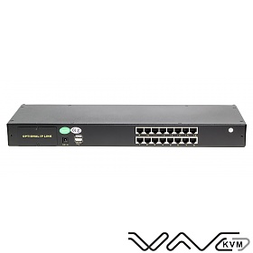Moduł przełącznika KVM kat.5 do konsol Wave KVM, 16-portowy, PS/2 lub USB