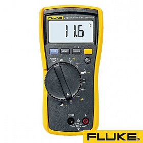 FLUKE 116 - Multimetr cyfrowy True RMS, bargraf, automatyczna zmiana zakresw