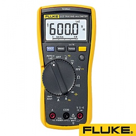 Multimetr FLUKE 117 - Multimetr cyfrowy True RMS, bargraf, automatyczna zmiana zakresów, detektor napięcia