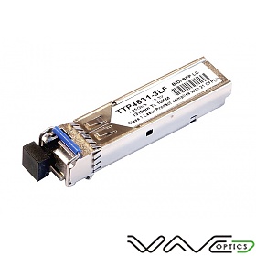 SFP WDM, 1Gb, LC SM, 40km, TX:1550nm, RX:1310nm