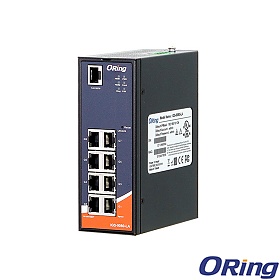 Switch zarządzalny, 8x 10/1000 RJ-45, O/Open-Ring <30ms, L2 (ORing IGS-9080-LA-PN)
