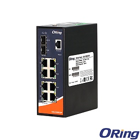 ORing IGS-C9082GP, Switch zarządzalny, 8x 10/1000 RJ-45 + 2x100/1G/2.5G SFP, O/Open-Ring <30ms 