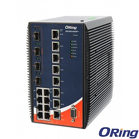 ORing IGS-RX164GP+, Switch zarządzalny, L3, 16x 10/1000 RJ-45 + 4x1G/2.5G/10G SFP+, O/Open-Ring <30ms