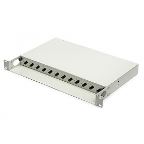 Przełącznica światłowodowa, 19", 12xSC duplex, bez adapterów