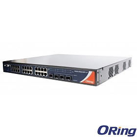 ORing RGS-9244GP, Switch zarządzalny, przemysłowy, 24x 10/1000 RJ-45 + 4 sloty SFP, O-Ring <30ms