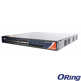 ORing RGS-9244GP, Switch zarzdzalny, przemysowy, 24x 10/1000 RJ-45 + 4 sloty SFP, O-Ring <30ms