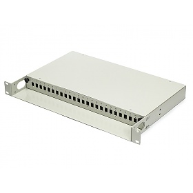 Przełącznica światłowodowa, 19", 24xSC simplex, bez adapterów