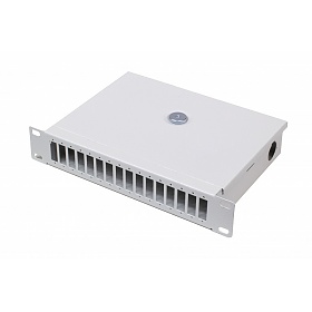 Przełącznica światłowodowa 10" 1U, 16x SC duplex, bez adapterów