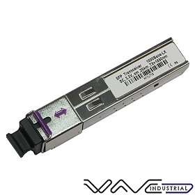 Moduł SFP WDM, 1Gb, SC SM, 20km, TX:1550nm, przemysłowy
