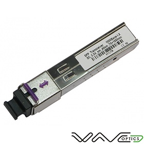 SFP WDM, 1Gb, SC SM, 80km, TX:1550nm, RX:1490nm